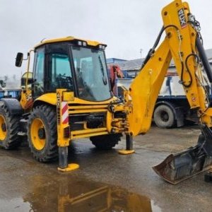 foto sehr gut JCB 4CX bagger-lader