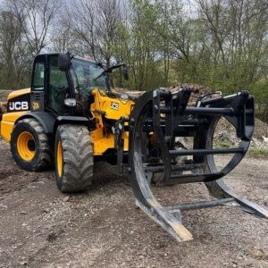 foto 5.2m/3.2t teleskop lader JCB TM310 gabel+ (2023!)ZANGE forst wald